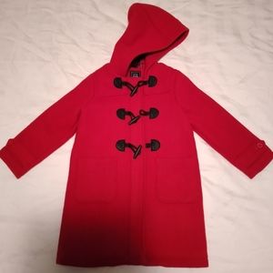 Baby gap girl duffle coat size 5